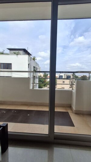 Balcony in 4 BHK Penthouse at Benson Apartments, Benson Town – for Sale