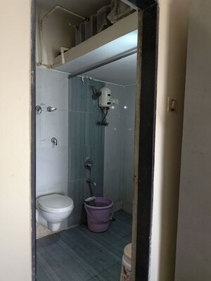 Bathroom in 2 BHK Apartment at Parshwa Girnar Tirth, Kalyan West – for Rent