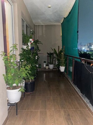 Balcony in 3 BHK Apartment at BPTP Astaire Gardens Pedestal Floors, Sector 70a – for Rent