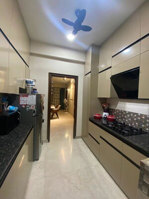 Kitchen in 3 BHK Apartment at BPTP Astaire Gardens Pedestal Floors, Sector 70a – for Rent