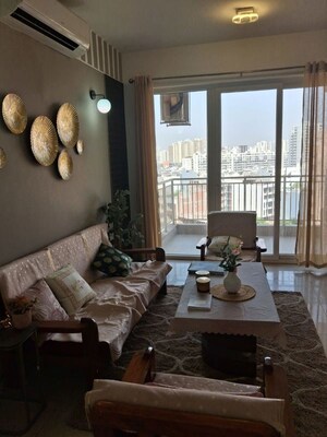 Living Room in 4 BHK Apartment at SS The Leaf, Sector 85 – for Rent