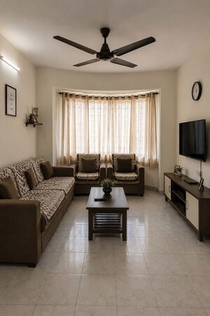 Living Room in 3 BHK Villa at KannadI-I – for Sale