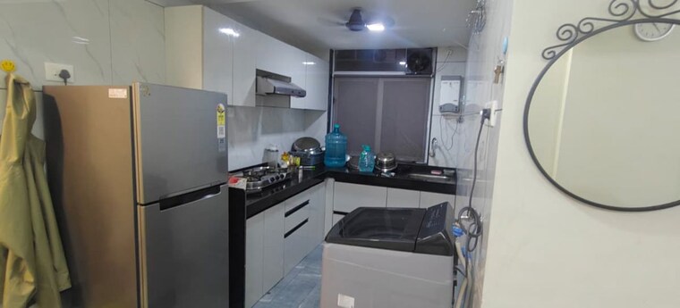 Kitchen, aramus-bliss 1 Bedroom 700 Sq.Ft. Apartment In Ulwe Navi Mumbai 10614926