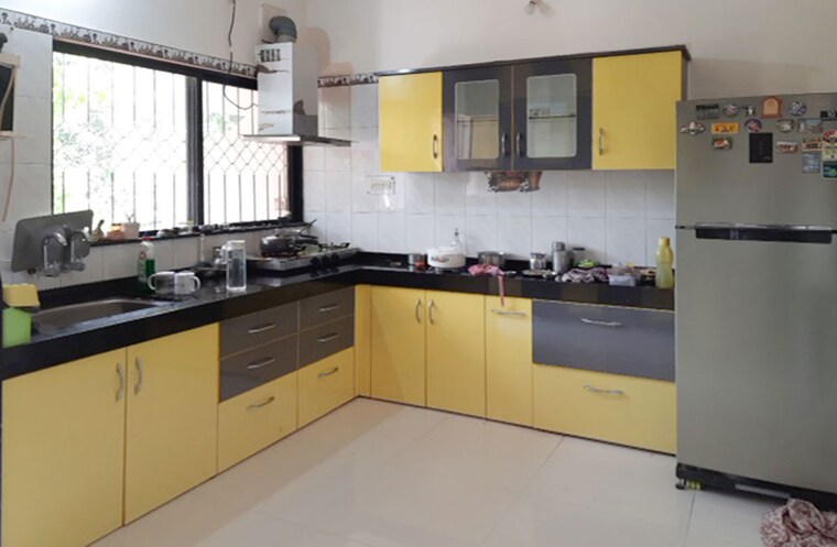 Kitchen, bora-happy-homes 3 Bedroom 2200 Sq.Ft. Villa In Wakad Pune 10614932