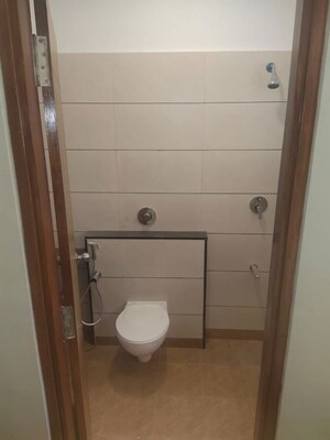 Bathroom in 3 BHK Apartment at Radhe Shyam Harmony, Gotri – for Sale