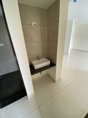 Bathroom in 2 BHK Apartment at Beharay Rathi Hillview Residency, Kothrud – for Rent