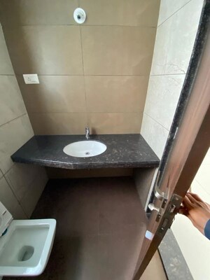 Bathroom in 2 BHK Apartment at Beharay Rathi Hillview Residency, Kothrud – for Rent