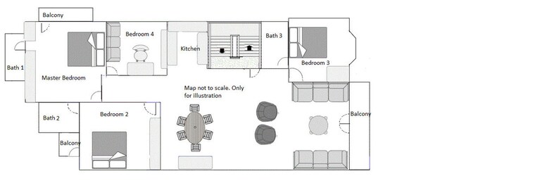 Floor Plan, uppal-southend 4 Bedroom 2000 Sq.Ft. Builder Floor In Sector 49 Gurgaon 10614923