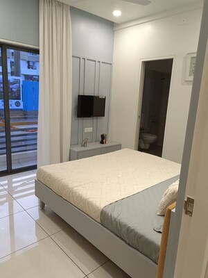 Bedroom in 3 BHK Apartment at Silverline Toran Residency, Gotri – for Sale