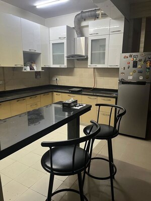 Kitchen in 3.5 BHK Apartment at Satya The Hermitage, Sector 103 – for Sale