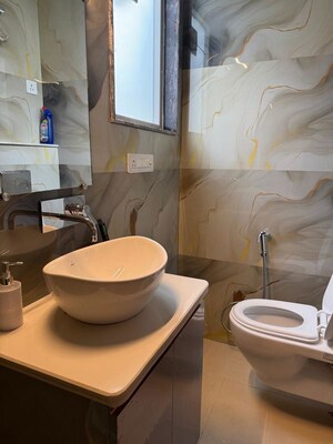 Washroom in 2 BHK Builder Floor at Kalkaji – for Sale