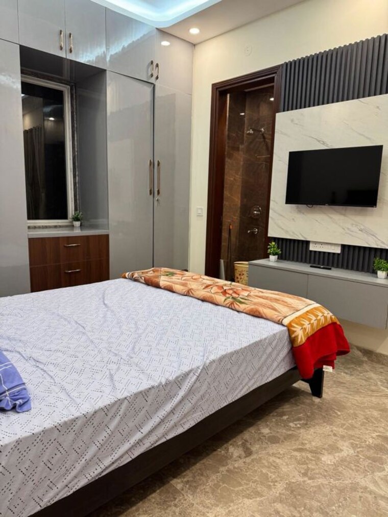 Bedroom, kalkaji 2 Bedroom 900 Sq.Ft. Builder Floor In Kalkaji Delhi 10614979