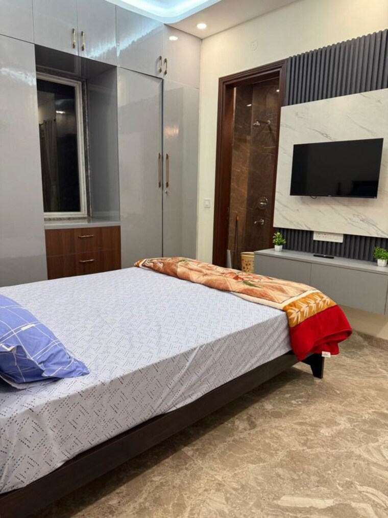 Bedroom, kalkaji 2 Bedroom 900 Sq.Ft. Builder Floor In Kalkaji Delhi 10614979