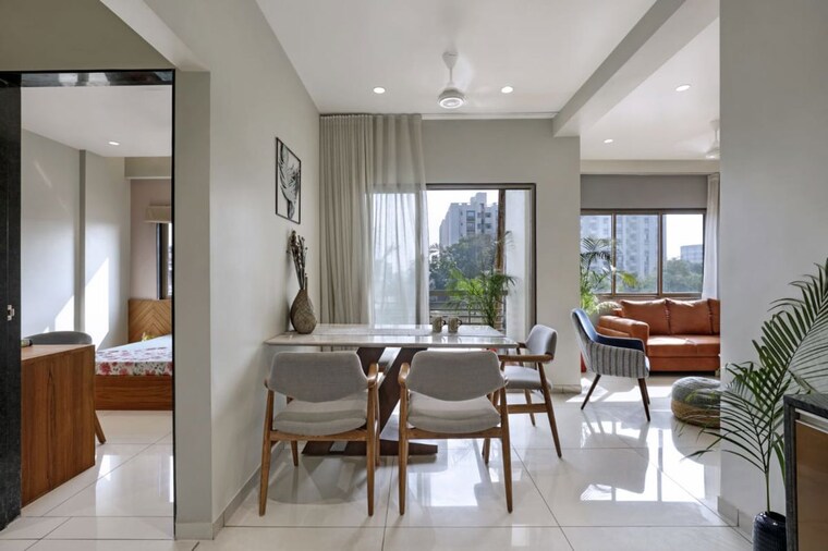Dinning Area, samanvay-splendid 3 Bedroom 954 Sq.Ft. Apartment In Sevasi Vadodara 10614990