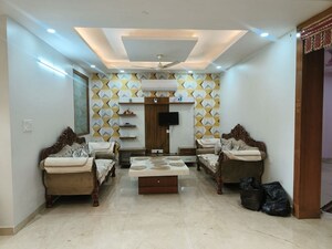 Living Room in 3 BHK Builder Floor at TDI The Retreat, Sector 89 – for Rent