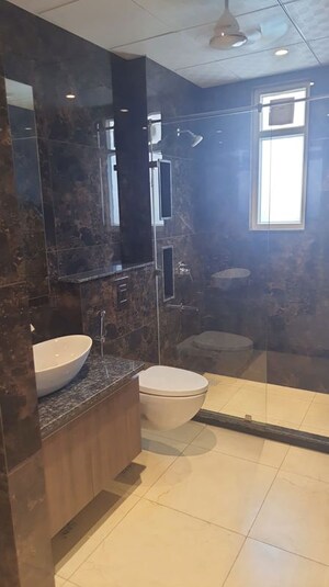 Bathroom in 4 BHK Builder Floor at Ansal API Esencia, Sector 67 – for Sale