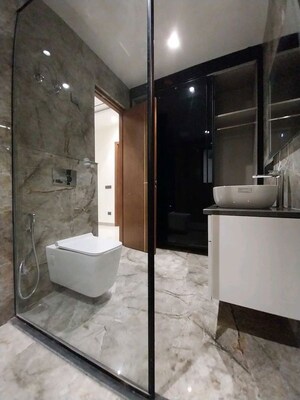 Bathroom in 2 BHK Builder Floor at Palam Vihar – for Rent