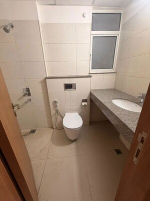 Bathroom in 4 BHK Apartment at Godrej Woods, Sector 43 – for Rent