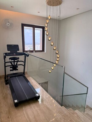 Staircase in 3 BHK Penthouse at Skav Ohana, Kr Puram – for Rent