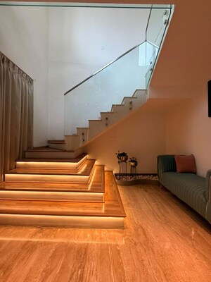 Staircase in 3 BHK Penthouse at Skav Ohana, Kr Puram – for Rent