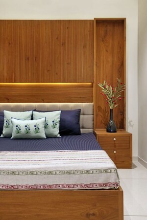 Bedroom in 3 BHK Apartment at Samanvay Parks, New Alkapuri – for Sale