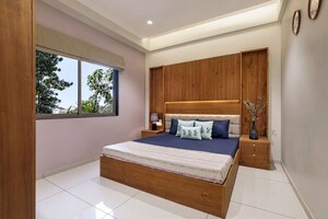 Bedroom in 3 BHK Apartment at Samanvay Parks, New Alkapuri – for Sale