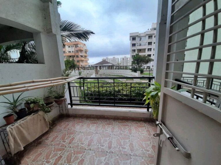 Balcony, mont-vert-ira 3 Bedroom 1600 Sq.Ft. Apartment In Wakad Pune 10615097