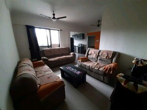 Living Room in 3 BHK Apartment at Mont Vert IRA, Wakad – for Sale