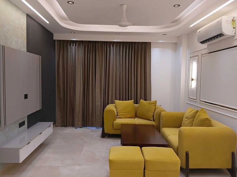 Living Room, palam-vihar-residents-association 3 Bedroom 1550 Sq.Ft. Builder Floor In Palam Vihar Gurgaon 10615108