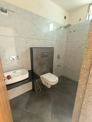 Bathroom in 3 BHK Apartment at Brahma The Wingz, Subhanpura – for Sale