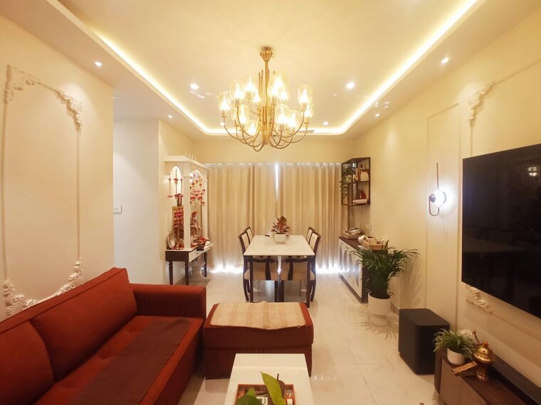 Living Room, piramal-revanta 2 Bedroom 787 Sq.Ft. Apartment In Mulund West Mumbai 10615131