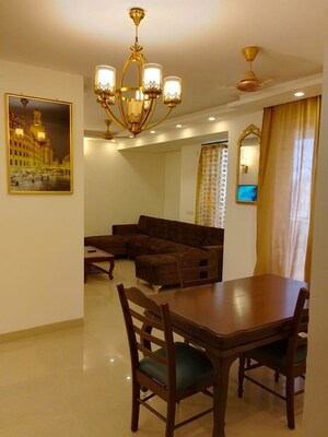 Living Room in 4 BHK Penthouse at Emaar Gurgaon Greens, Sector 102 – for Rent
