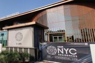 4 BHK + Study Room 2210 Sq.Ft. Apartment in Gaur NYC Residences