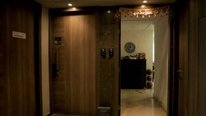 Building Lobby in 4 BHK Apartment at Lodha Marquise, Worli – for Sale