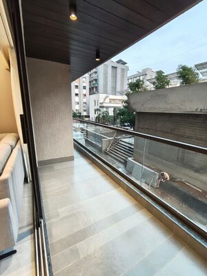 Balcony in 3 BHK Apartment at Shreenath Shaligram, Atladra – for Sale