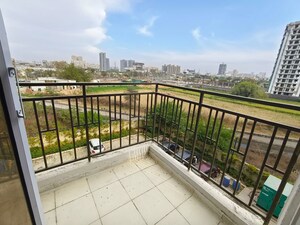 Balcony in 2 BHK Apartment at MRG Ultimus, Sector 90 – for Rent