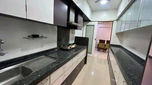 Kitchen in 3 BHK Apartment at Dattani Shelter, Goregaon West – for Rent