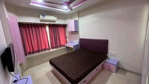 Bedroom in 3 BHK Apartment at Dattani Shelter, Goregaon West – for Rent