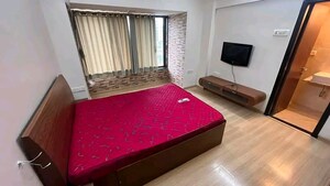 Bedroom in 3 BHK Apartment at Dattani Shelter, Goregaon West – for Rent