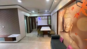 Living Room in 3 BHK Apartment at Dattani Shelter, Goregaon West – for Rent