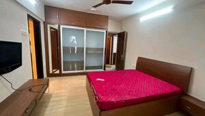 Bedroom in 3 BHK Apartment at Dattani Shelter, Goregaon West – for Rent