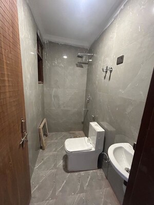 Bathroom in 1 BHK Builder Floor at Freedom Fighters Enclave – for Rent
