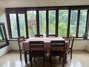 Dining area in 3 BHK Apartment at Khar West – for Rent