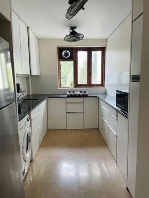 Kitchen in 3 BHK Apartment at Khar West – for Rent