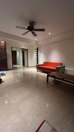 Living Room in 3 BHK Apartment at Khar West – for Rent