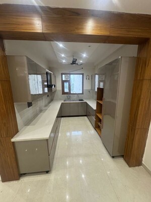 Kitchen in 3 BHK Builder Floor at RPS Palm Drive, Sector 88 – for Rent
