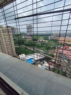Balcony in 2.5 BHK Apartment at Royal Palms, Goregaon East – for Rent