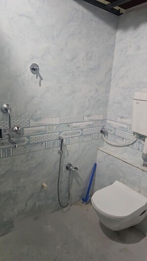 Bathroom in 1 BHK Apartment at Ghansoli – for Rent