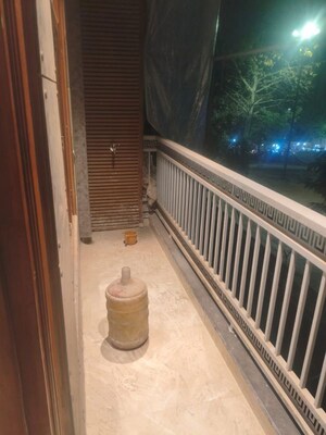 Balcony in 3 BHK Builder Floor at Malviya Nagar – for Rent