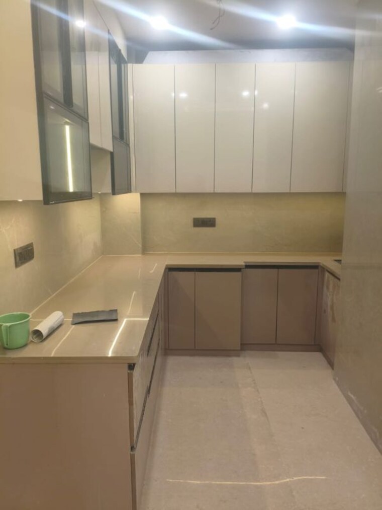 Kitchen, malviya nagar 3 Bedroom 1000 Sq.Ft. Builder Floor In Malviya Nagar Delhi 10615257